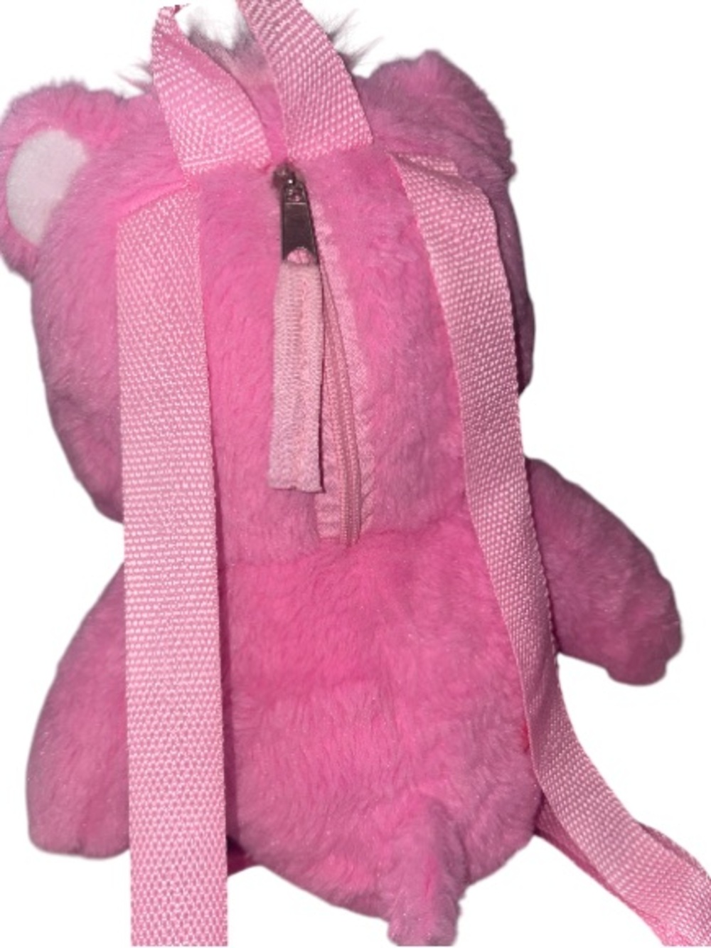 Care Bears “Cheer Bear” Pink W/ Rainbow Tummy Backpack Hideaway - Picture 5 of 7